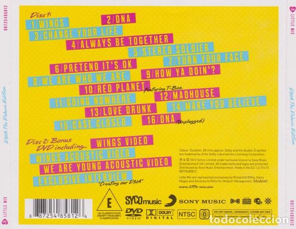 CDs de m&uacute;sica: Little Mix &ndash;ADN - CD + DVD - Foto 2