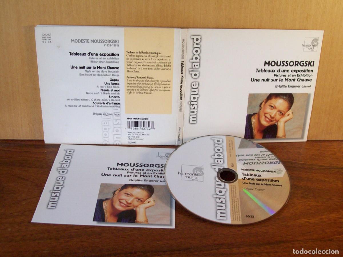 Music CDs: MOUSSORGSKI - MUISIQUE D'ABORD - CD DIGIPACK CON LIBRETO