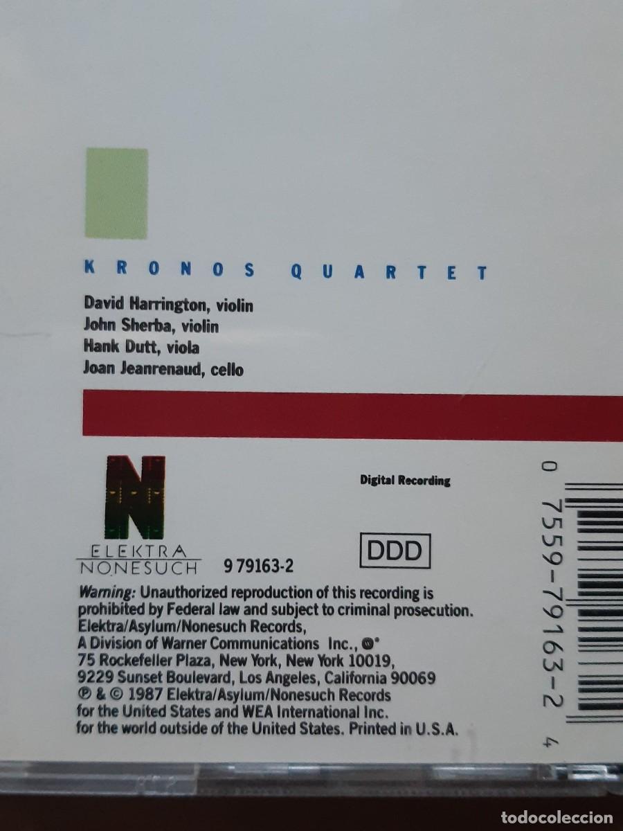 CDs de m&uacute;sica: Kronos Quartet - White Man Sleeps (CD, Album) cd - Foto 5