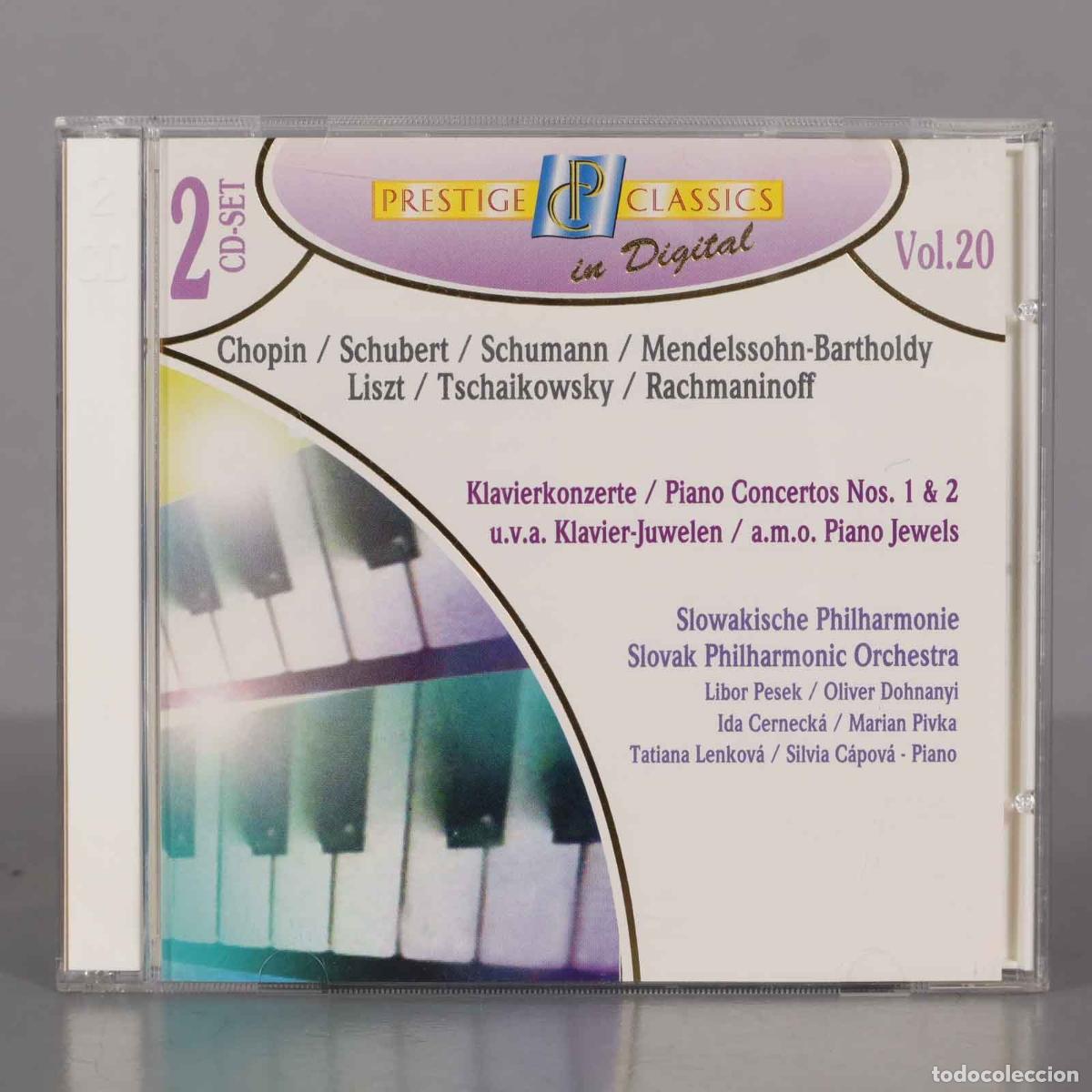 Music CDs: CD. Chopin / Schubert / Schumann / Mednelssohn-Bartoldy / Liszt / Tschaikosky / Rachmaninoff