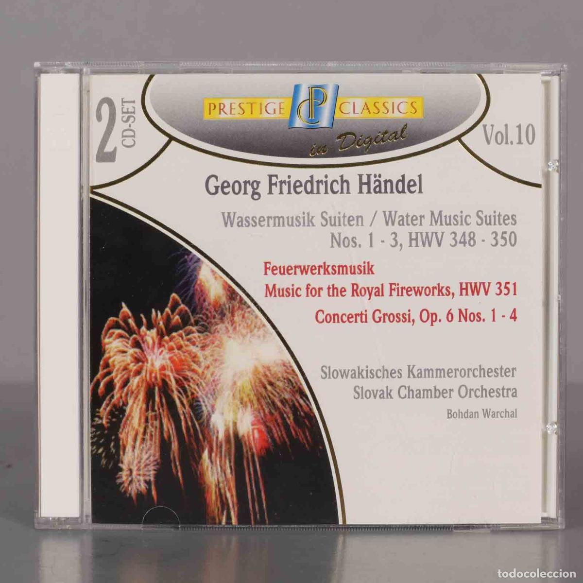 Music CDs: CD. Water Music Suites Nos. 1-3, HWV 348-350 . H&auml;ndel, Slovak Chamber Orchestra, Bohdan Warchal