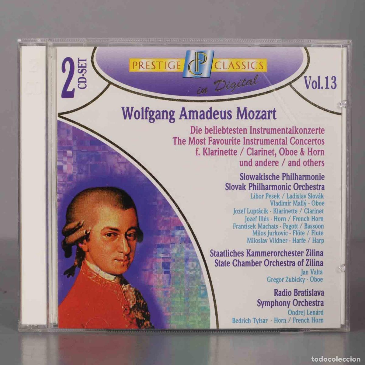 CDs de M&uacute;sica: CD. Tylsar &ndash; Die Beliebtesten Instrumentalkonzerte MOZART