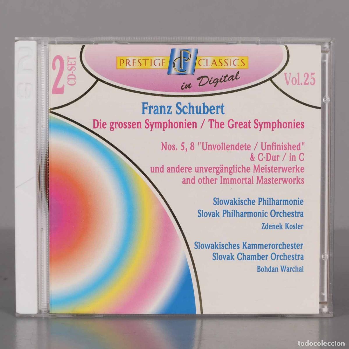 Music CDs: CD. Warchal &ndash; Die Grossen Symphonien / The Great Symphonies SCHUBERT
