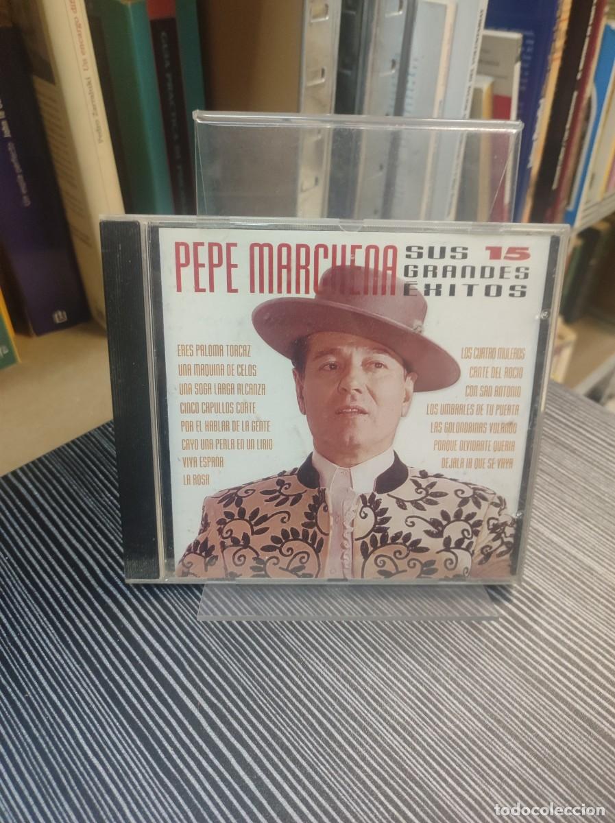 CDs de m&uacute;sica: PEPE MARCHENA SUS 15 GRANDES EXITOS - Foto 1