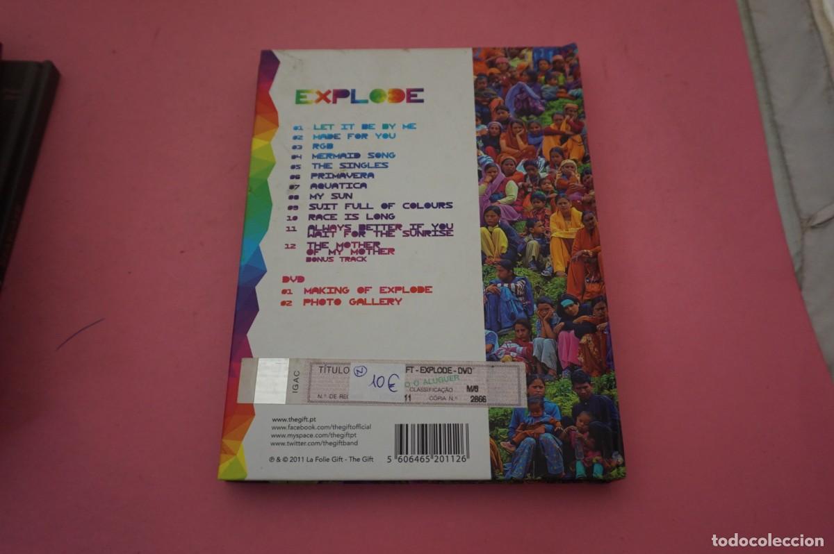 CDs de m&uacute;sica: CD + DVD - THE GIFT - EXPLODE - DISCO EN ESTADO EXCELENTE - Foto 7
