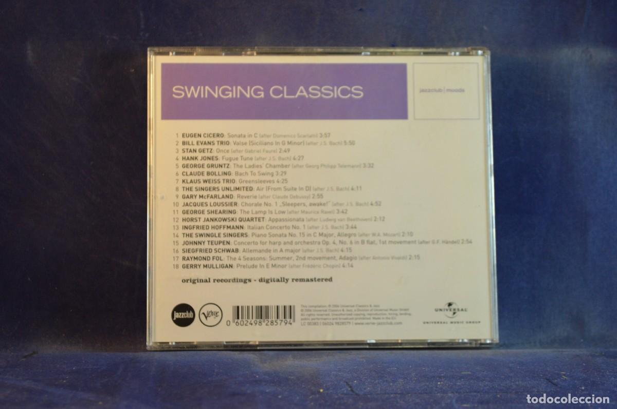CDs de m&uacute;sica: VARIOUS &ndash; SWINGING CLASSICS - CD - Foto 2