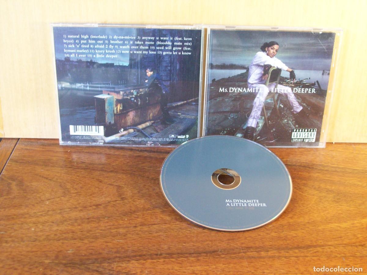 CDs de m&uacute;sica: MS. DYNAMITE - A LITTLE DEEPER - CD CD 15 CANCIONES - Foto 1