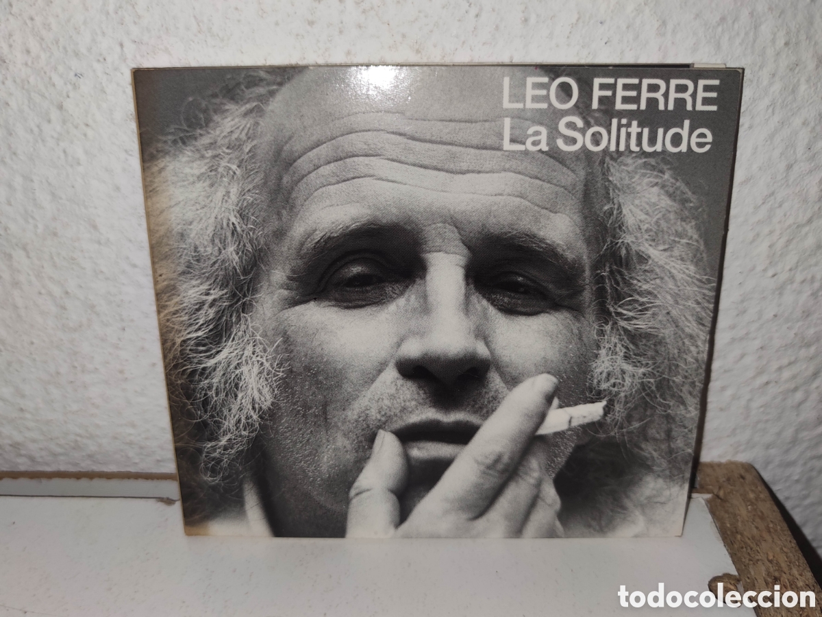 CDs de M&uacute;sica: Cd - Leo Ferre &ndash; La Solitude - Barclay &ndash; 539 839 - 2 - Rock, Pop Estilo: Art Rock, Chanson, Fusion