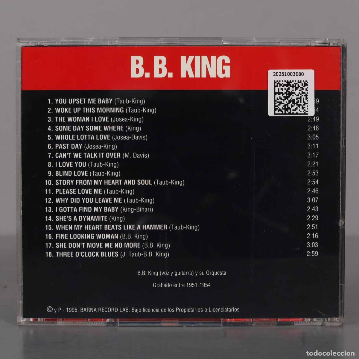 CDs de m&uacute;sica: CD. B.B. King &ndash; B.B. King - Foto 2