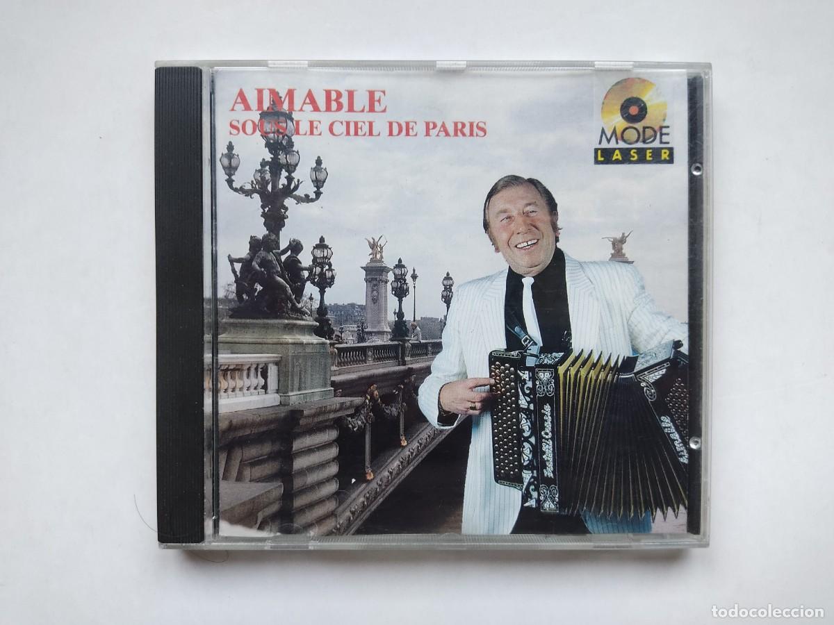 CDs de m&uacute;sica: Aimable / Sous le ciel de Paris. 1 CD. - Foto 1