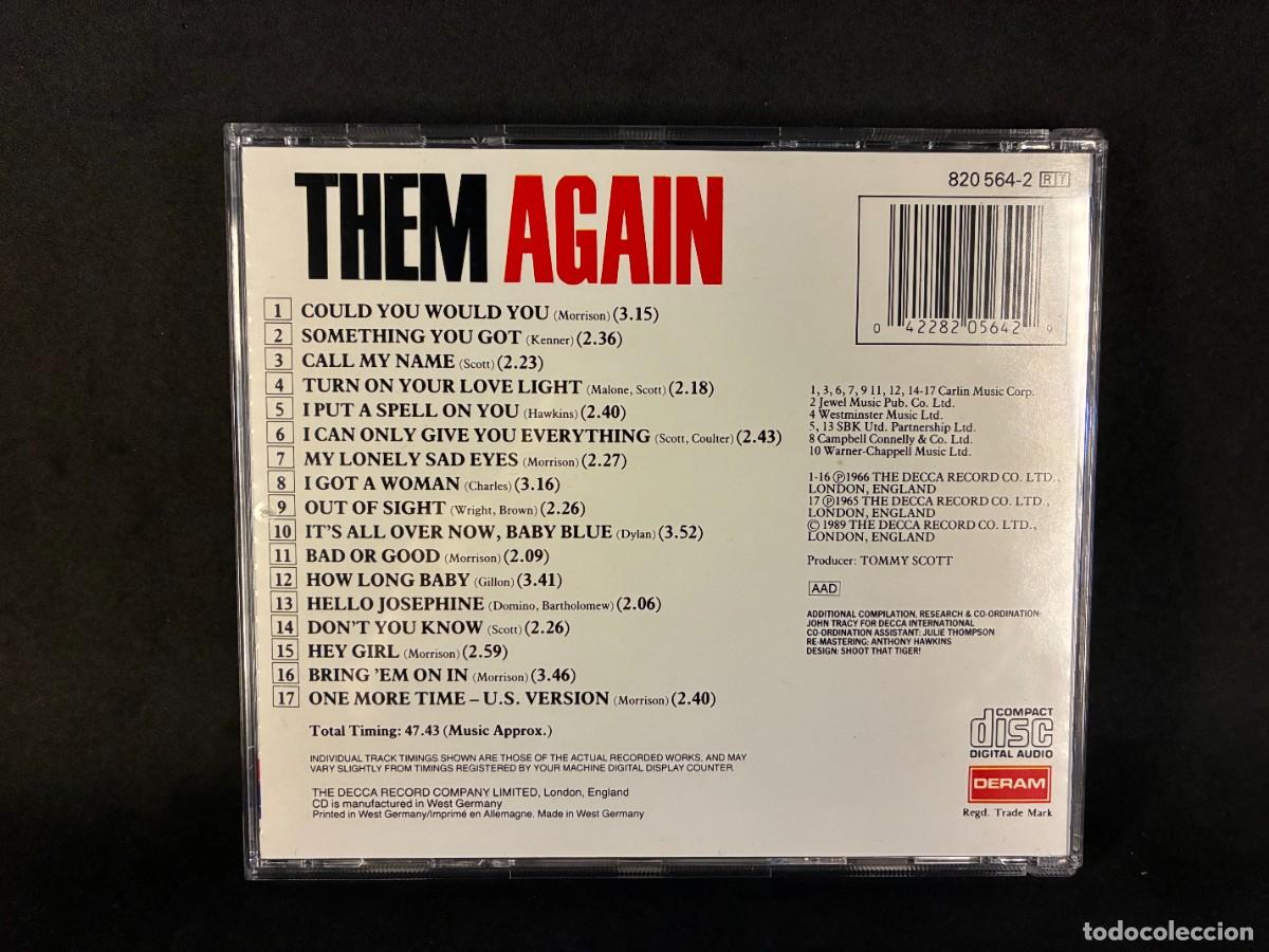 CDs de m&uacute;sica: Them &lrm;&ndash; Them Again - CD - Deram - Foto 2