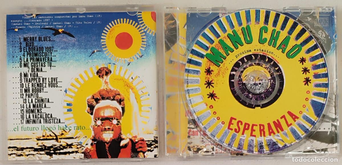 CDs de m&uacute;sica: MANU CHAO - ESPERANZA (CD) 2001 - 17 TEMAS - Foto 2