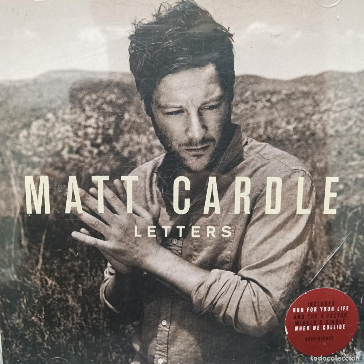 CDs de m&uacute;sica: MATT CARDLE, LETTERS. CD - Foto 1