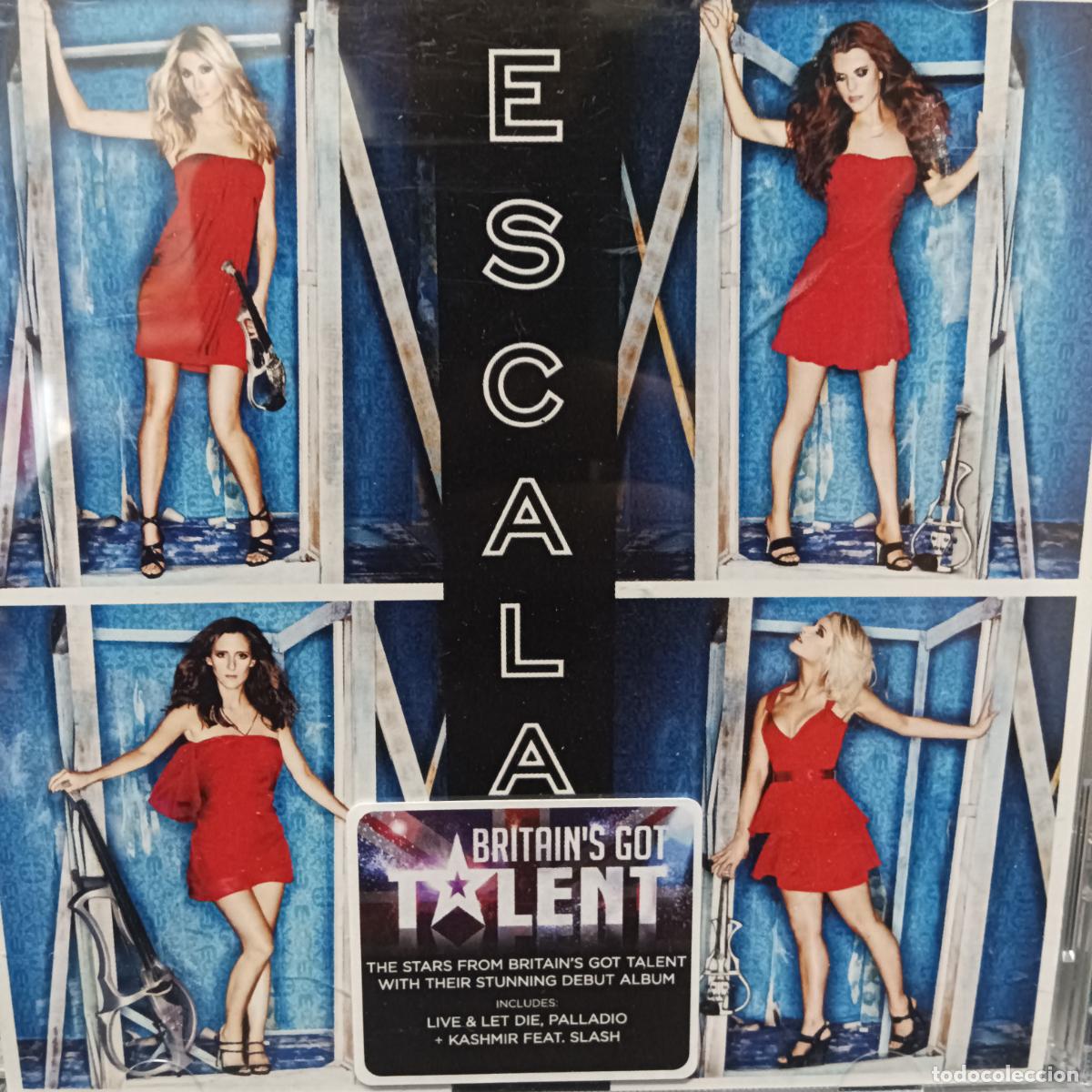 CDs de m&uacute;sica: ESCALA, Escala (cuarteto de cuerda). CD Feat. SLASH - Foto 1