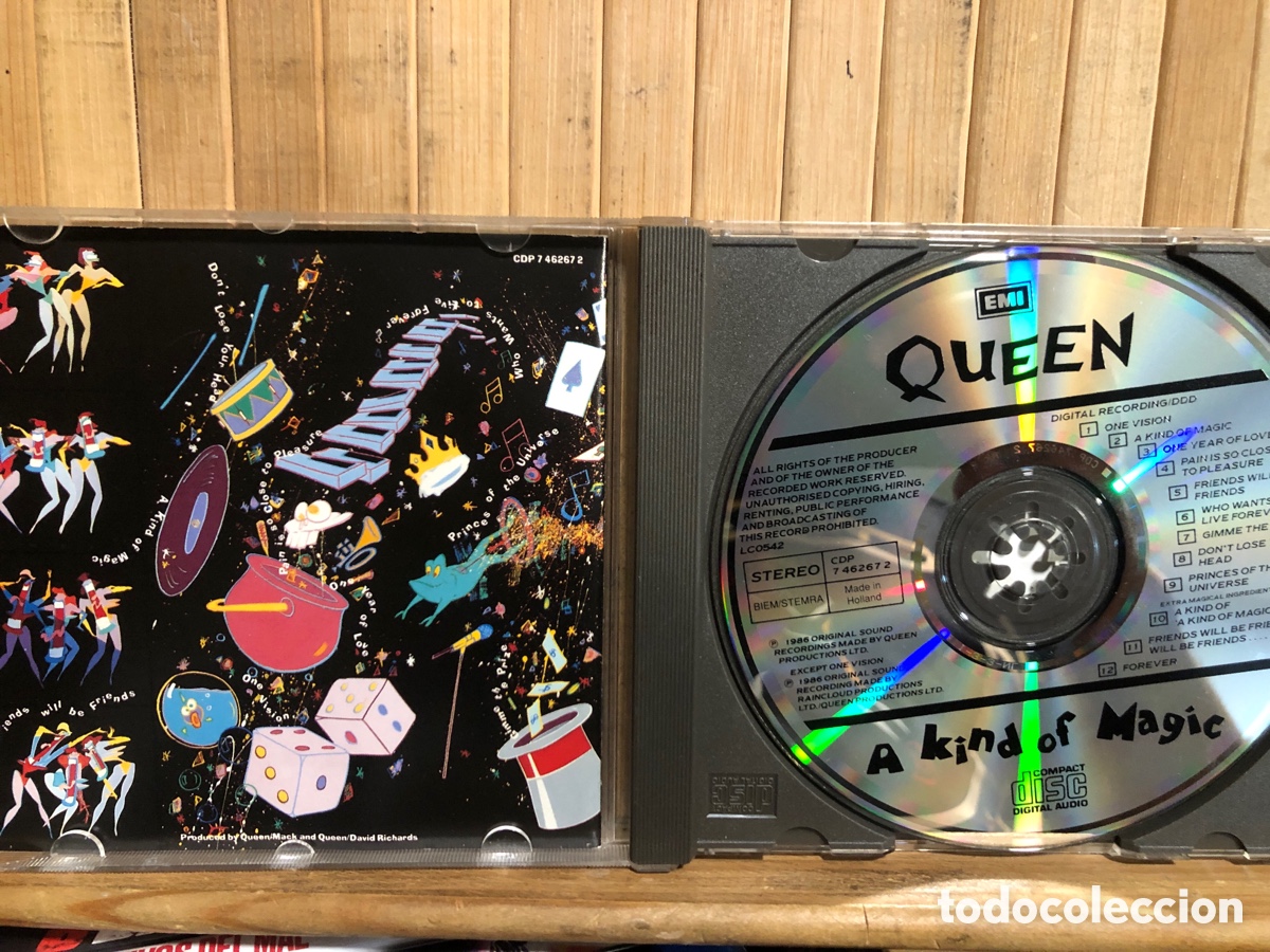 CDs de m&uacute;sica: Queen A kind of Magic - CD SEMINUEVO - Foto 3