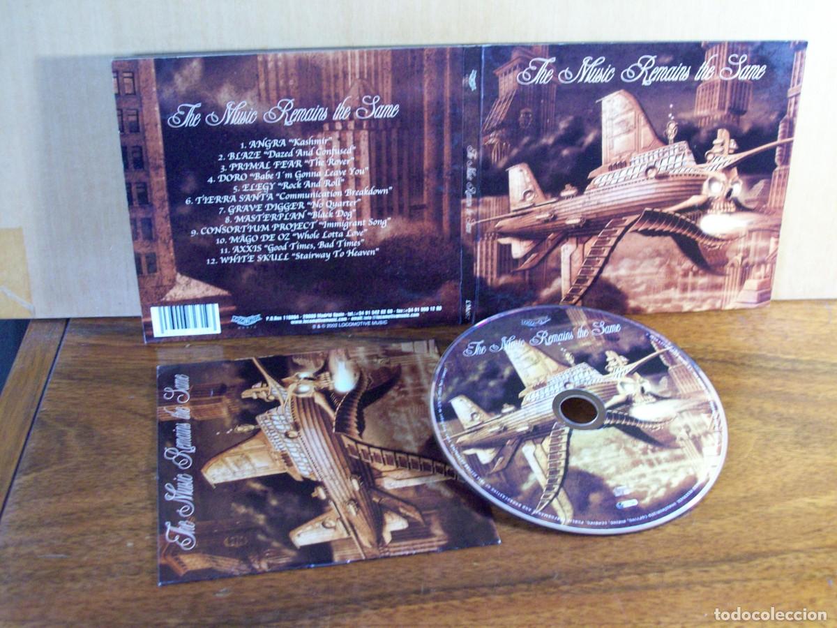 CDs de m&uacute;sica: THE MUSIC REMAINS THE SAME - CD DIGIPACK CON LIBRETO - Foto 1