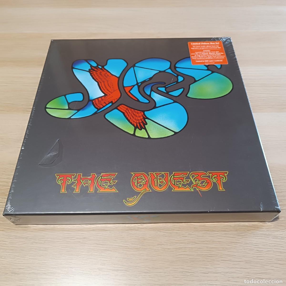 CDs de m&uacute;sica: Yes - The Quest 2CD/2LP/BD Box Set - Foto 1