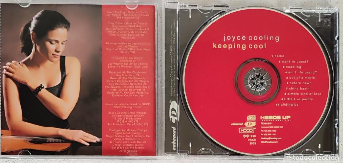 CDs de m&uacute;sica: JOYCE COOLING - KEEPING COOL (CD) 1999 - 10 TEMAS - HDCD - Foto 2