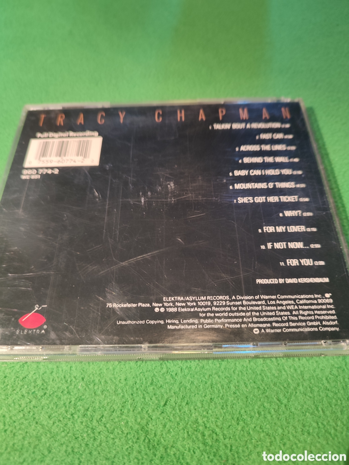 CDs de m&uacute;sica: Tracy Chapman - Tracy Chapman - Foto 3