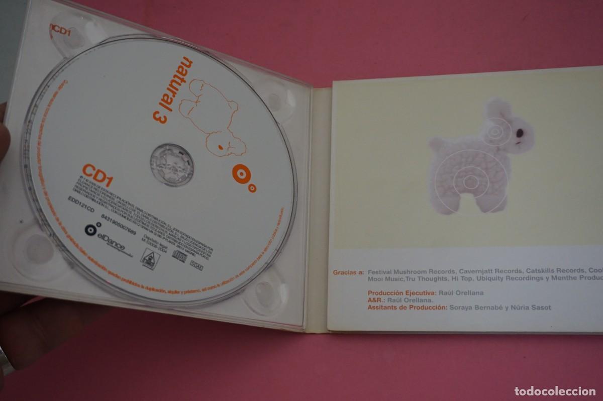 CDs de m&uacute;sica: CD - NATURAL 3 - DOBLE CD - DISCO EN BUEN ESTADO - Foto 2
