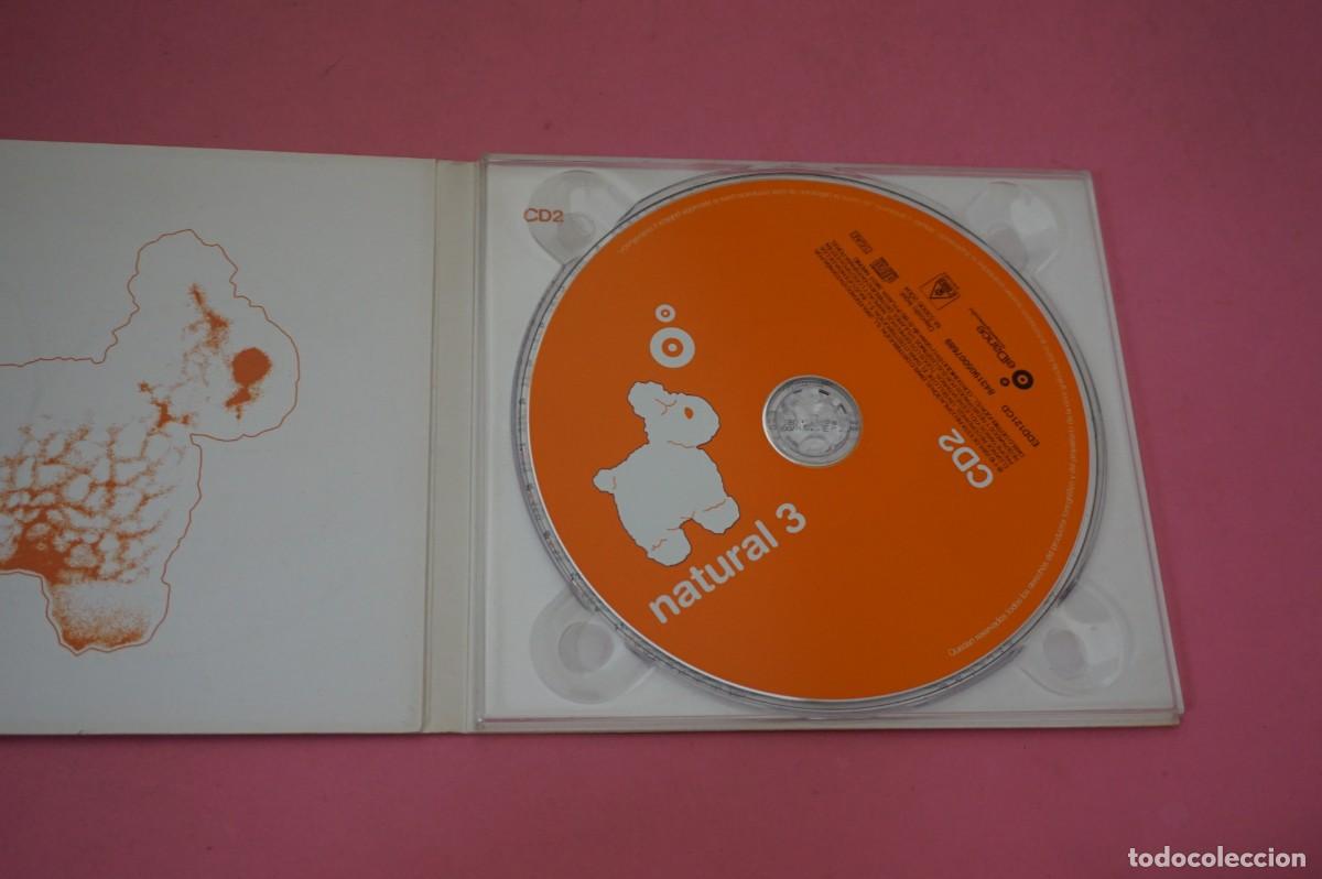 CDs de m&uacute;sica: CD - NATURAL 3 - DOBLE CD - DISCO EN BUEN ESTADO - Foto 3
