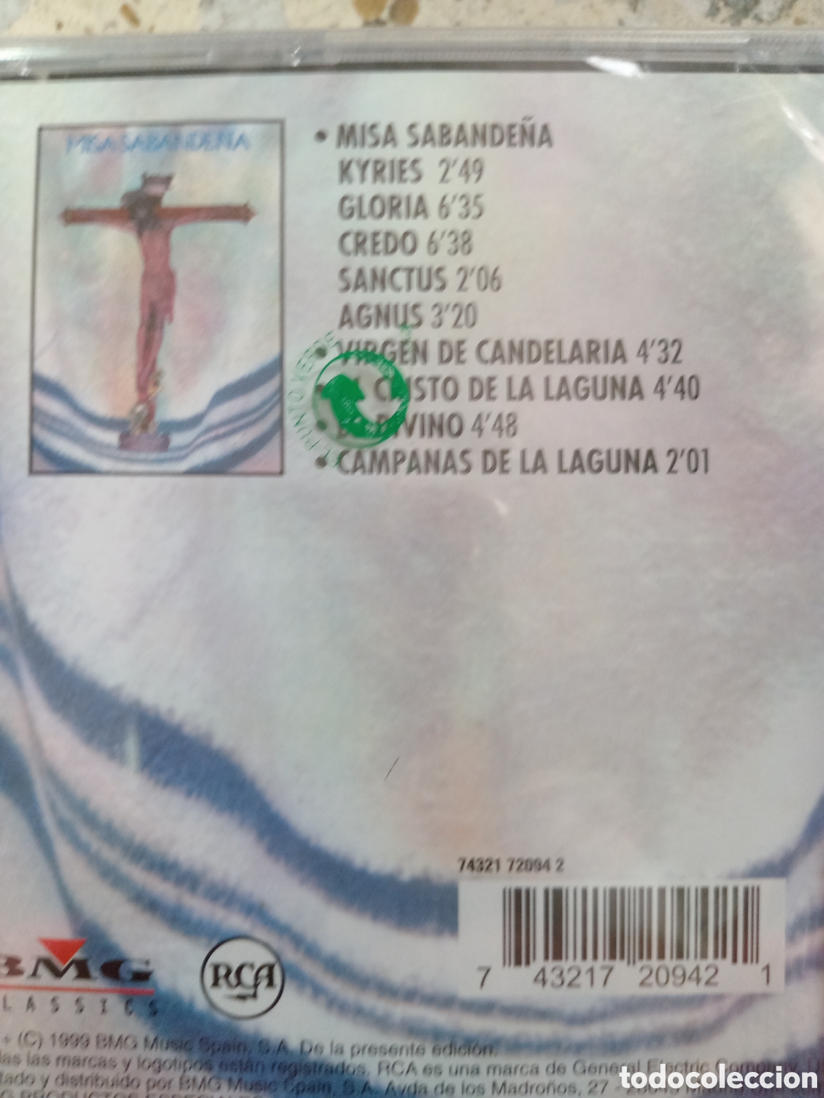 CDs de m&uacute;sica: CD MISA SABANDE&Ntilde;A NUEVO PRECINTADO - Foto 2