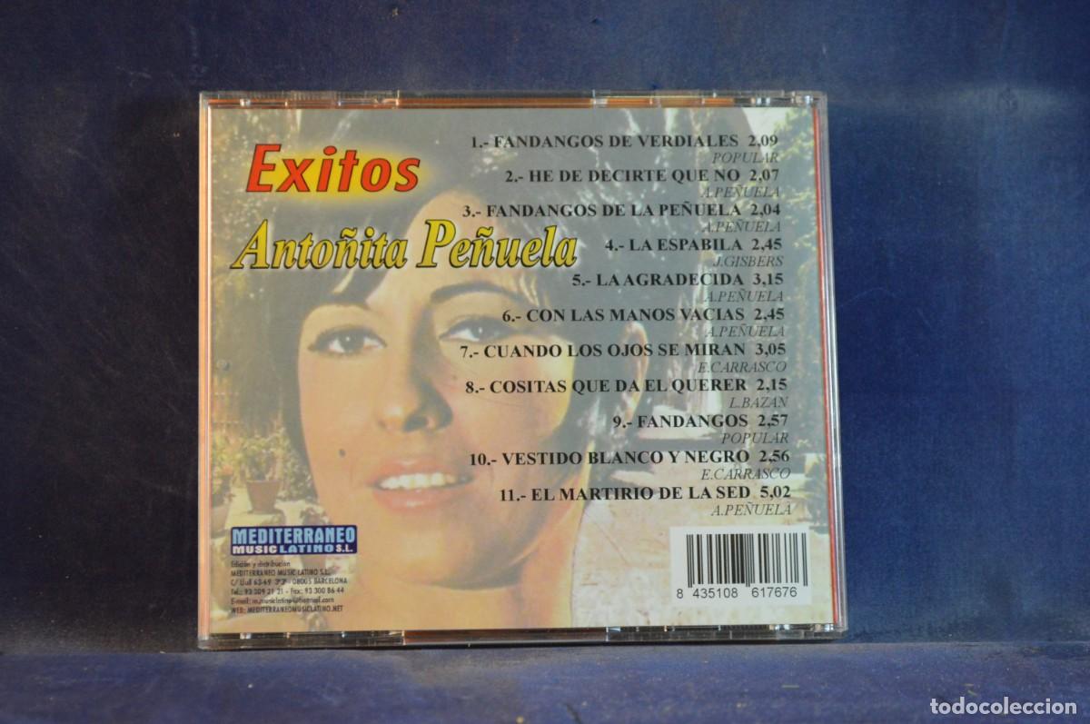 CDs de m&uacute;sica: ANTO&Ntilde;ITA PE&Ntilde;UELA EXITOS - CD - Foto 2