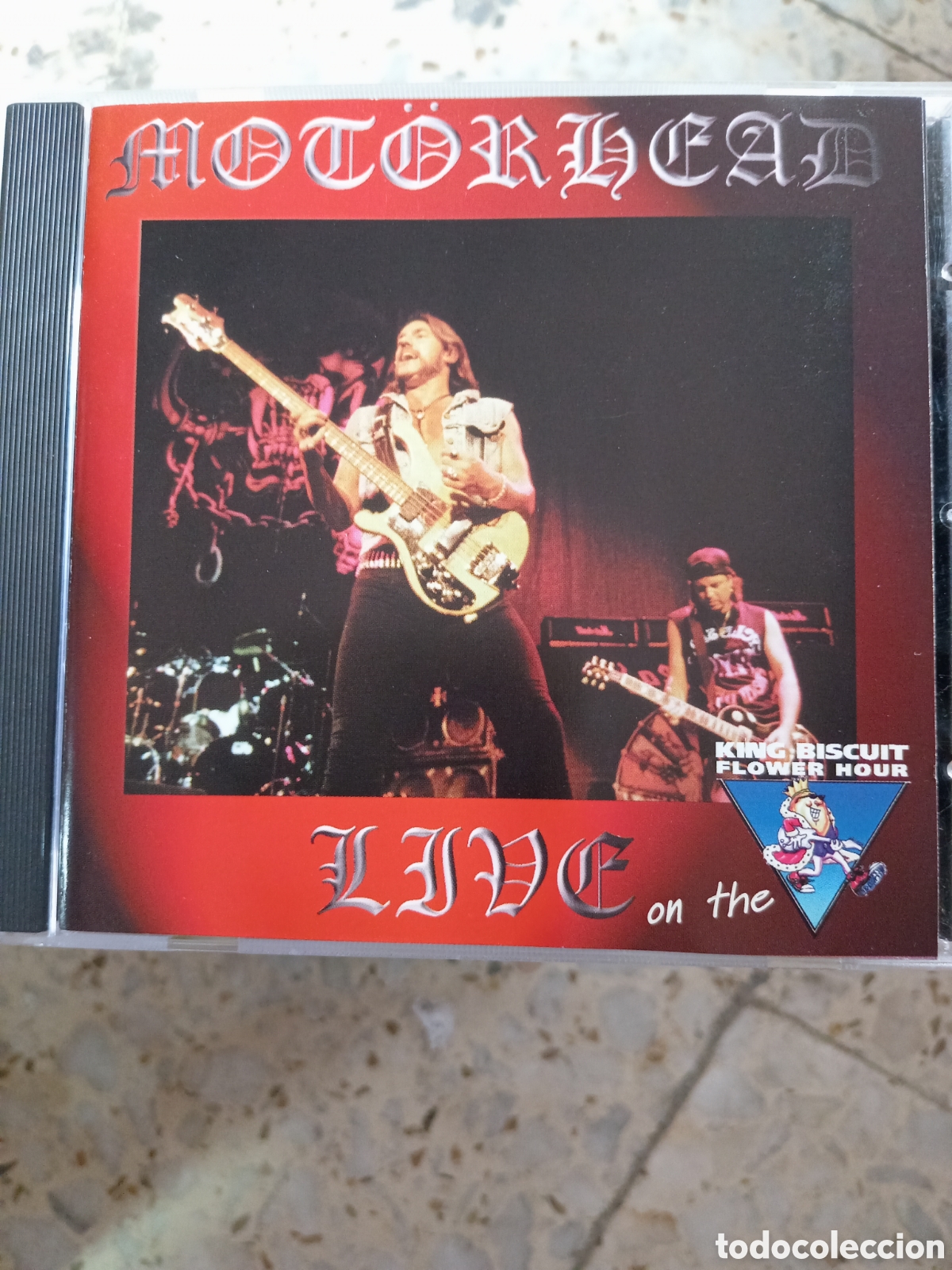 CDs de m&uacute;sica: CD MOTORHEAD LIVE ON THE KING BISCUIT - Foto 1