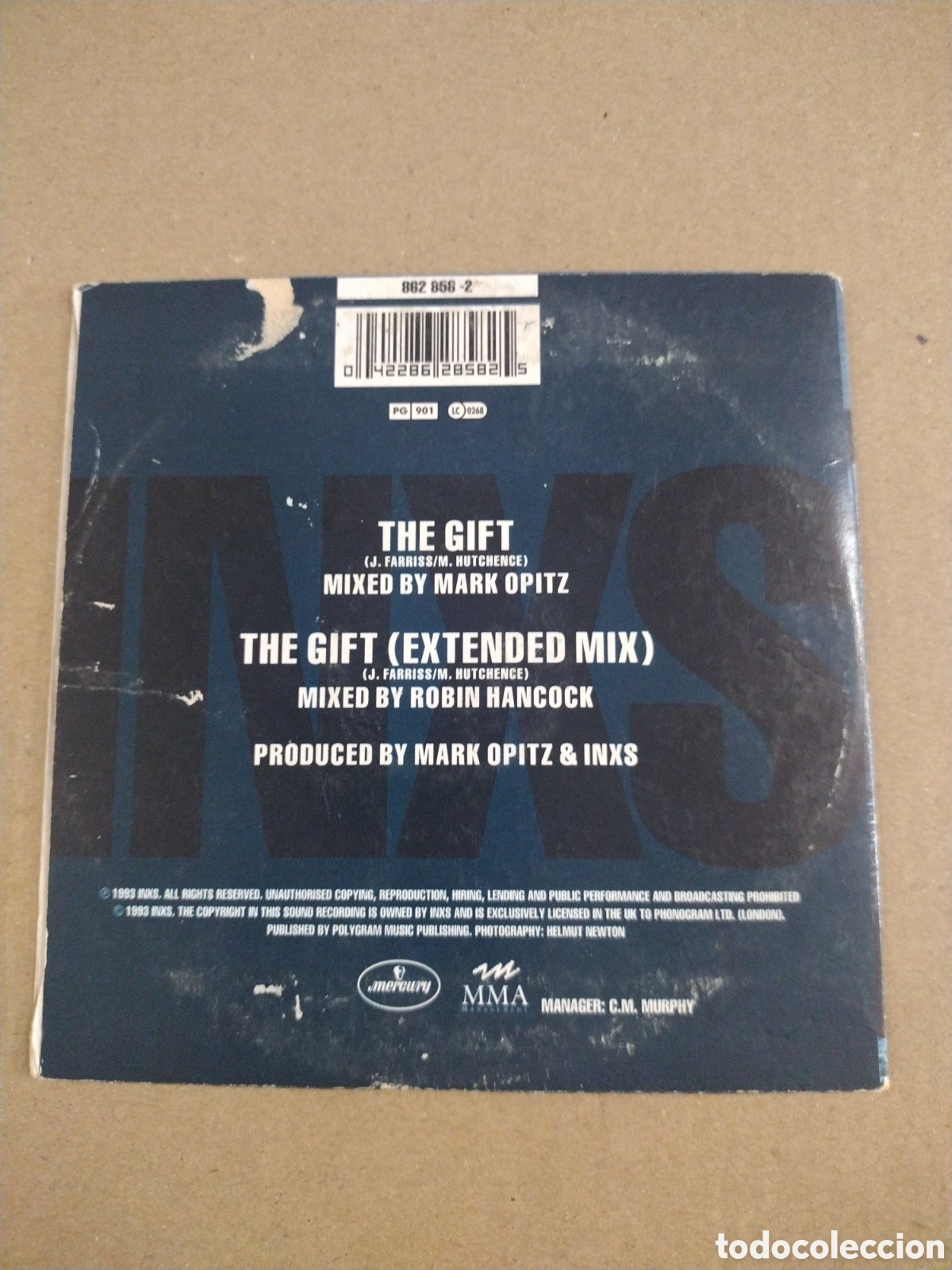 CDs de m&uacute;sica: INXS - THE GIFT - CDSINGLE 2 TEMAS. CD - Foto 2