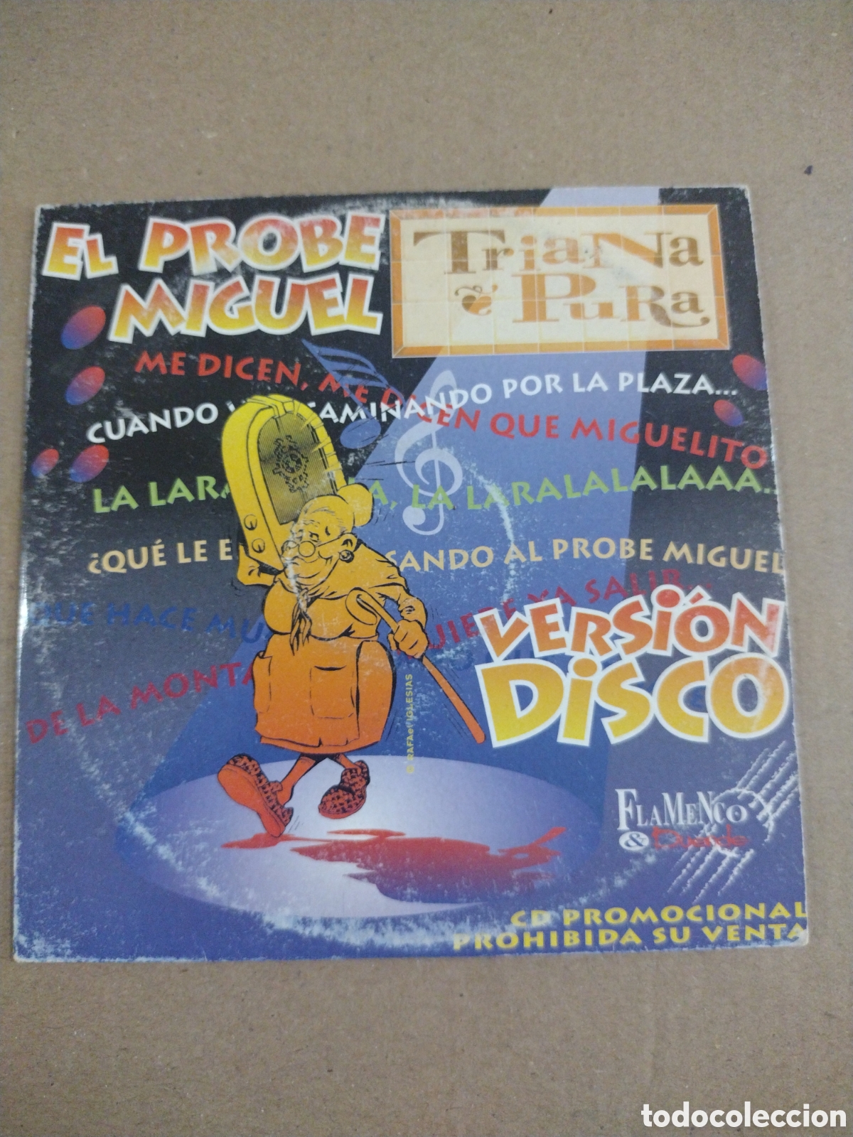 CDs de m&uacute;sica: Triana Pura. El Probe Miguel Version Disco. CD - Foto 1