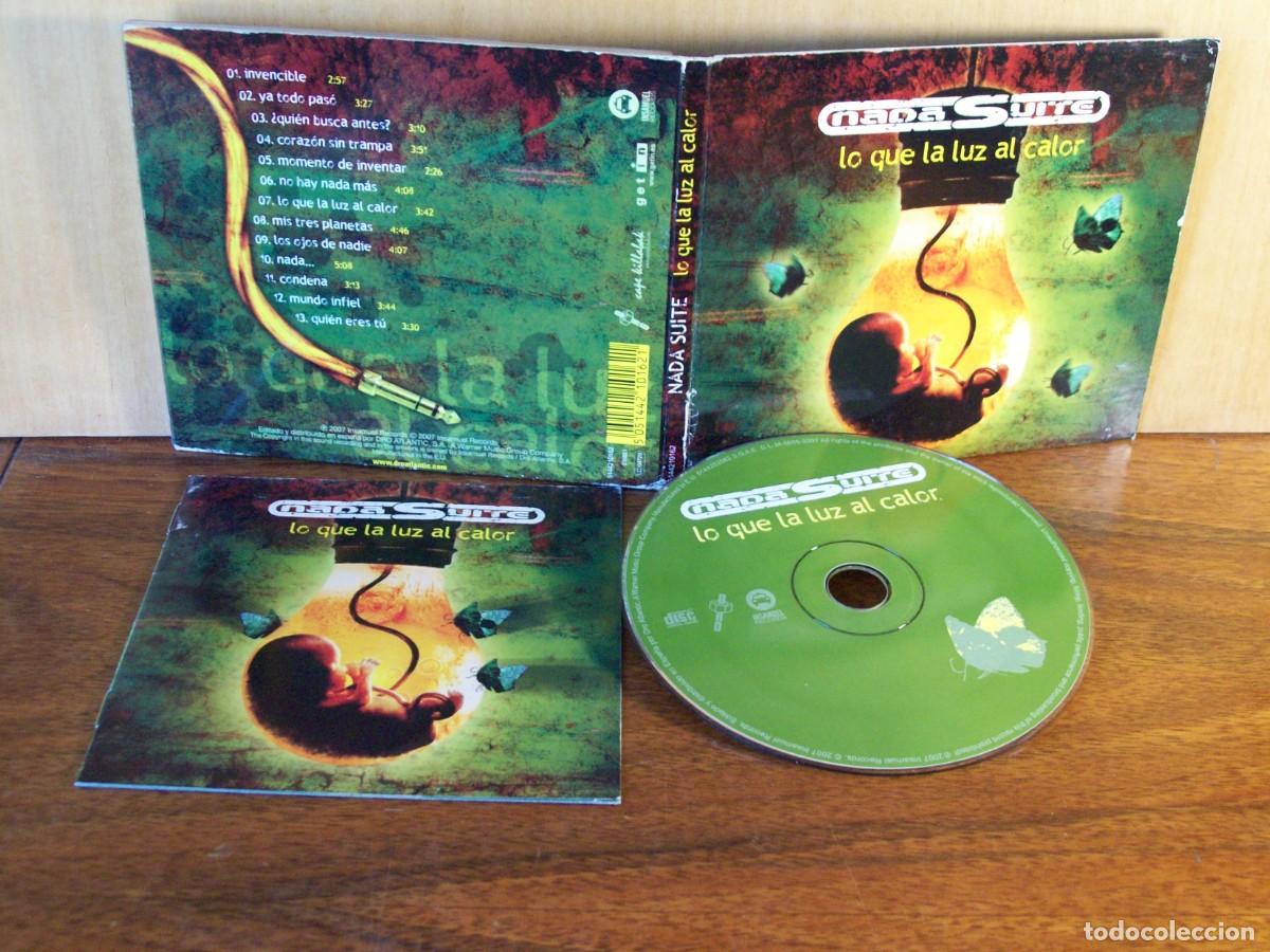 CDs de m&uacute;sica: NADA SUITE - LO QUE LA LUZ DA AL CALOR - CD DIGIPACK CON LIBRETO - Foto 1
