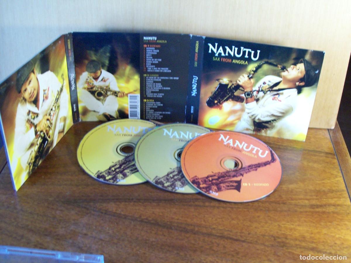 CDs de m&uacute;sica: NANUTU - SAX FROM ANGOLA - TRIPLE CD DIGIPACK - Foto 1