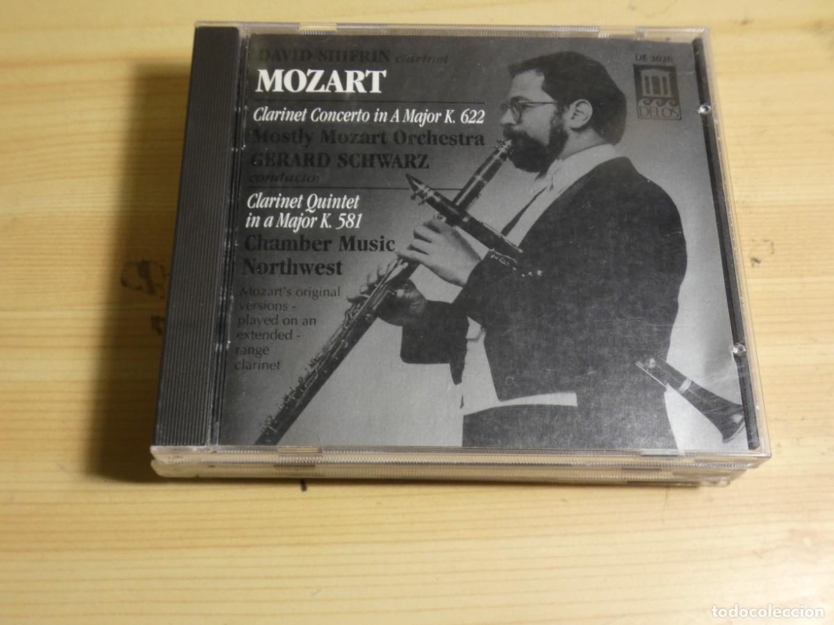 CDs de M&uacute;sica: ARKANSAS1980 LOTT557 CD MUY BUEN ESTADO DAVID SIUFRIN PLAYS MOZART