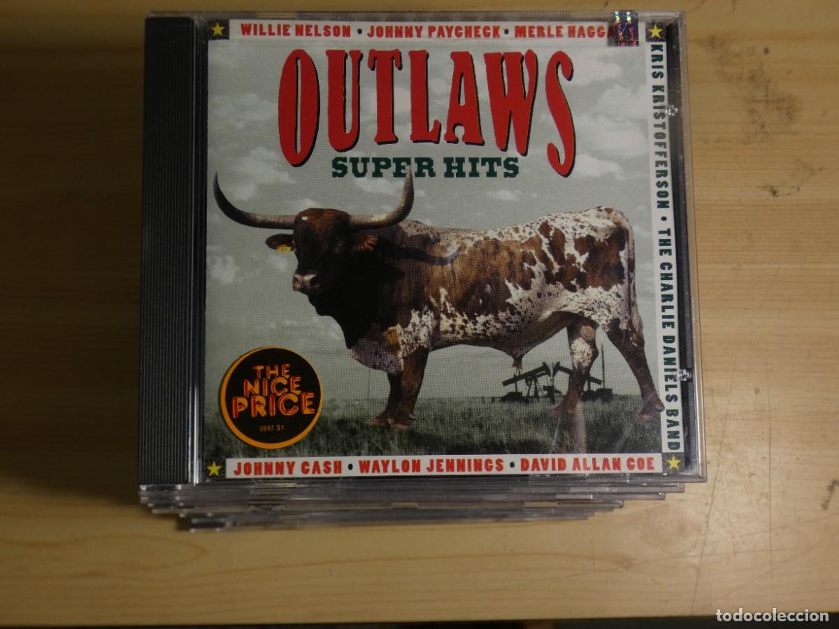 CDs de Musique: ARKANSAS1980 LOTT557 CD MUY BUEN ESTADO OUTLAWS SUPER HITS