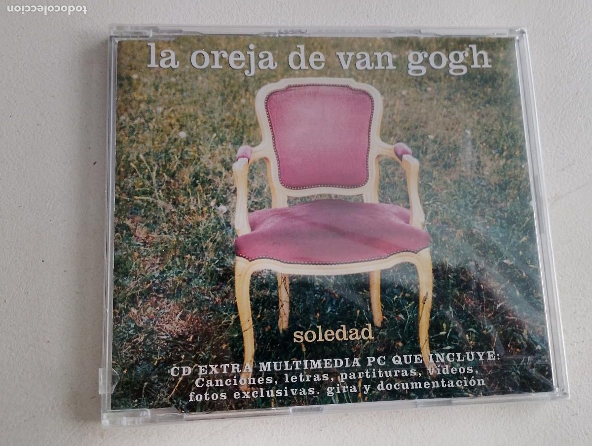 CDs de m&uacute;sica: La Oreja De Van Gogh &lrm;&ndash; Soledad CD, Single, Enhanced 2001 - Foto 1