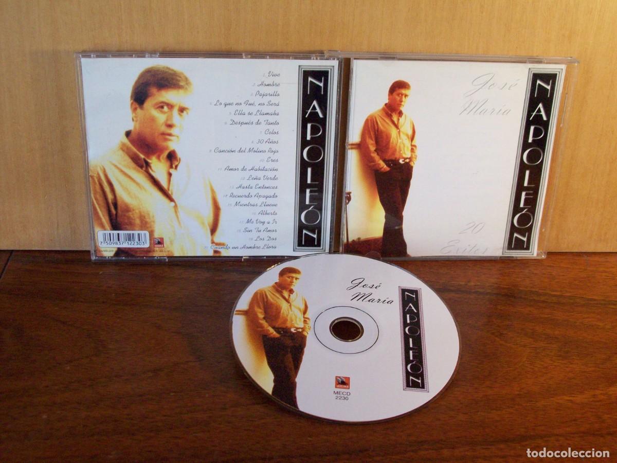 CDs de m&uacute;sica: JOSE MARIA NAPOLEON - 20 EXITOS - CD - Foto 1
