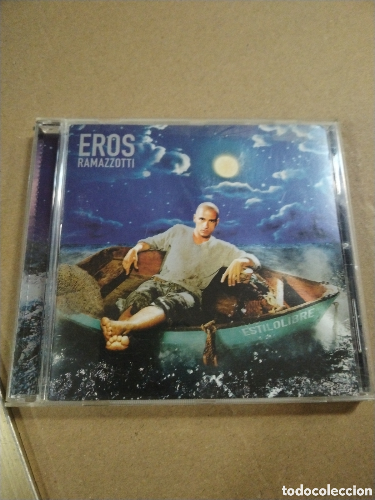 CDs de m&uacute;sica: EROS RAMAZZOTTI. ESTILO LIBRE. CD - Foto 1