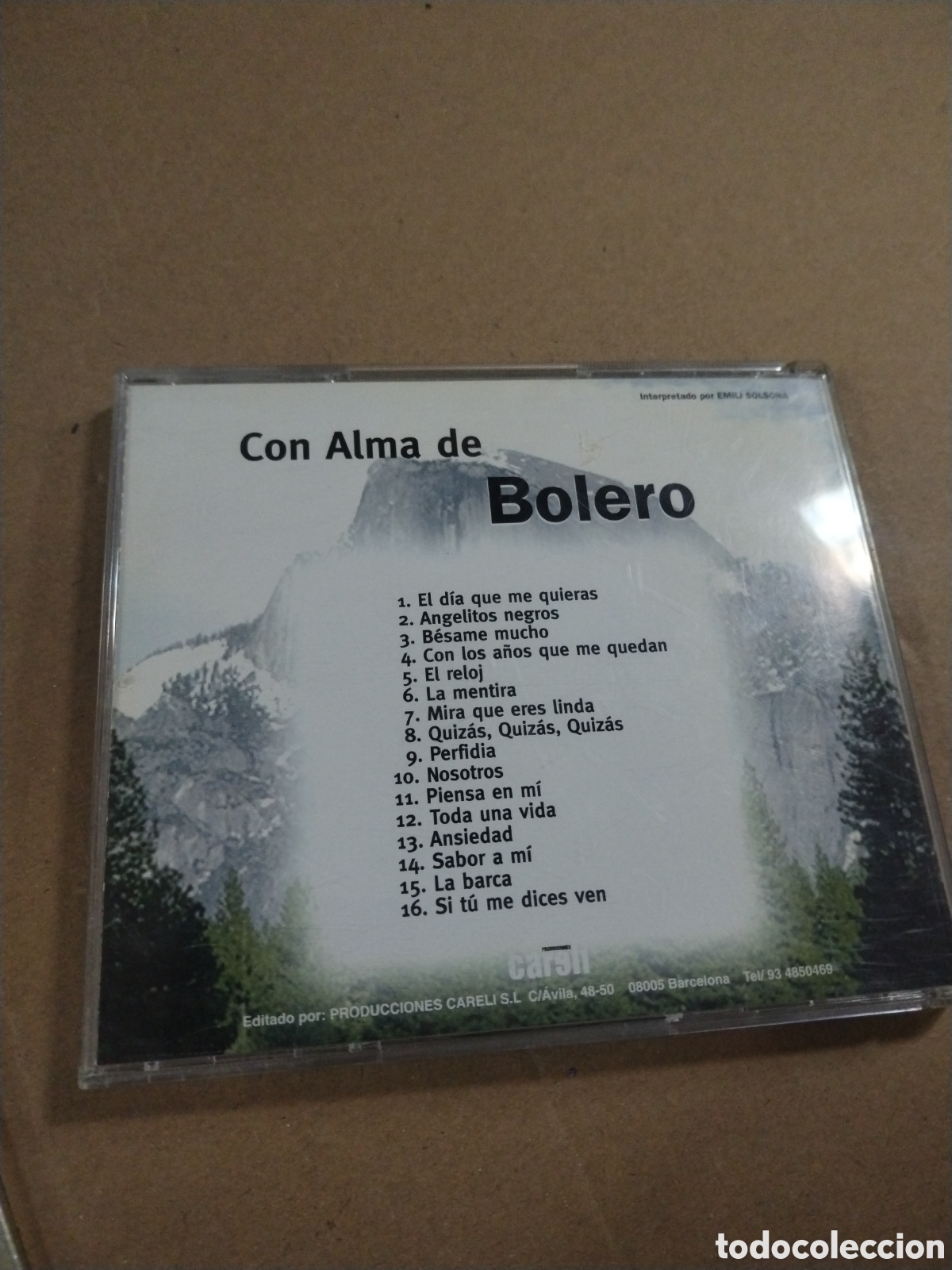 CDs de m&uacute;sica: Con Alma de Bolero. CD - Foto 2