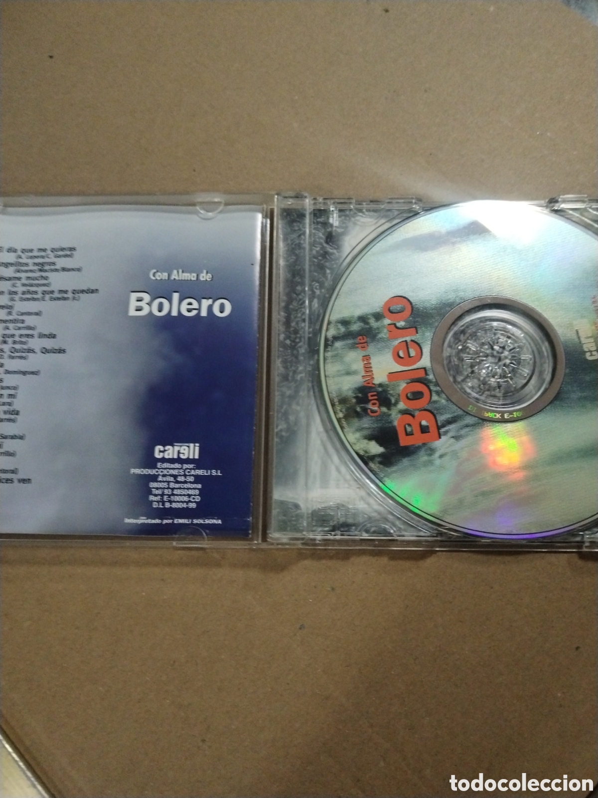 CDs de m&uacute;sica: Con Alma de Bolero. CD - Foto 3