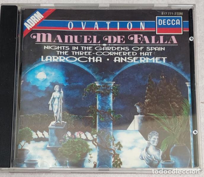 CDs de m&uacute;sica: MANUEL DE FALLA, OVATION, DECCA 1988, CD - Foto 1