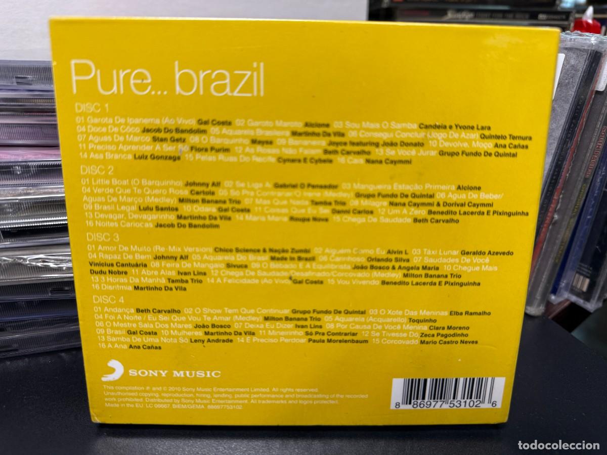 CDs de m&uacute;sica: Various - Pure... Brazil (4xCD) *Precintado* - Foto 2
