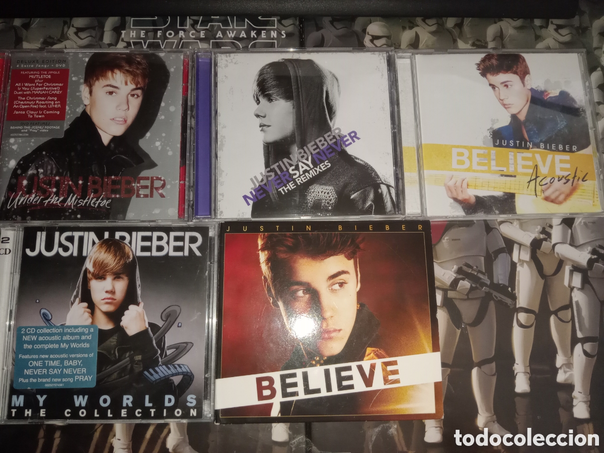 CDs de m&uacute;sica: Justin Bieber 5 Cd Pop - Foto 1