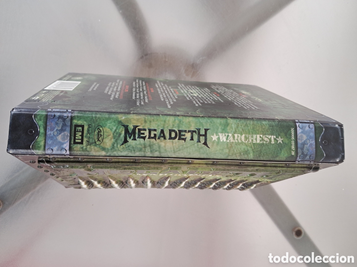 CDs de m&uacute;sica: Megadeth Warchest 2007 - Foto 2
