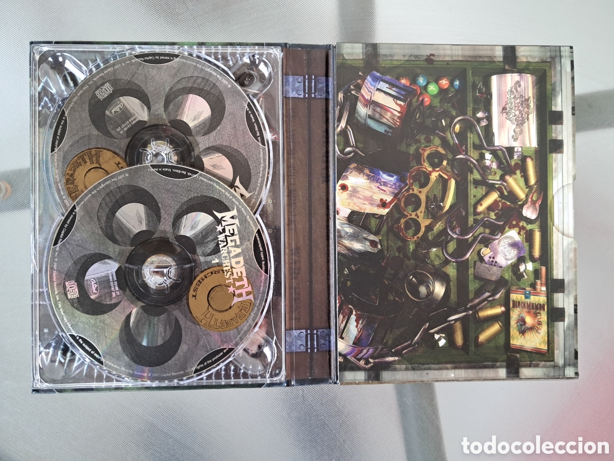 CDs de m&uacute;sica: Megadeth Warchest 2007 - Foto 4