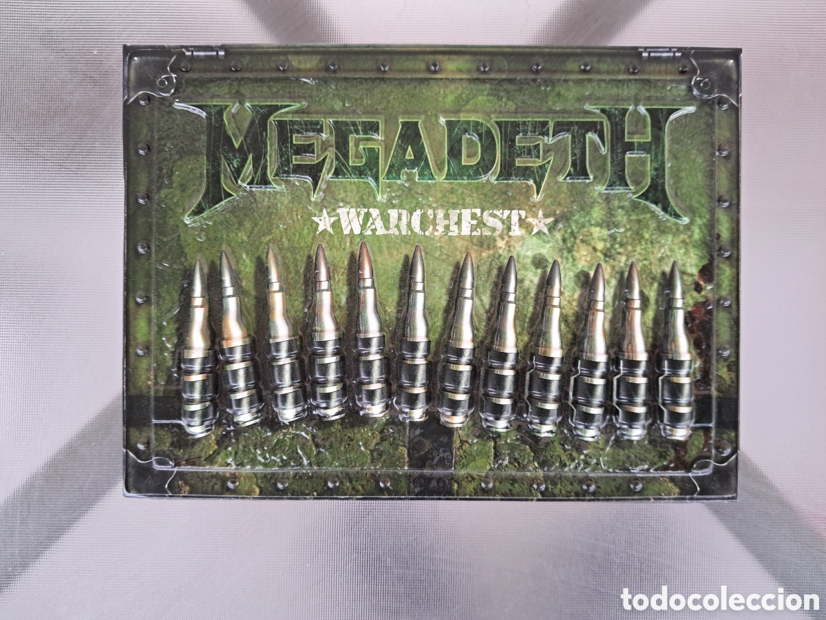 CDs de m&uacute;sica: Megadeth Warchest 2007 - Foto 1