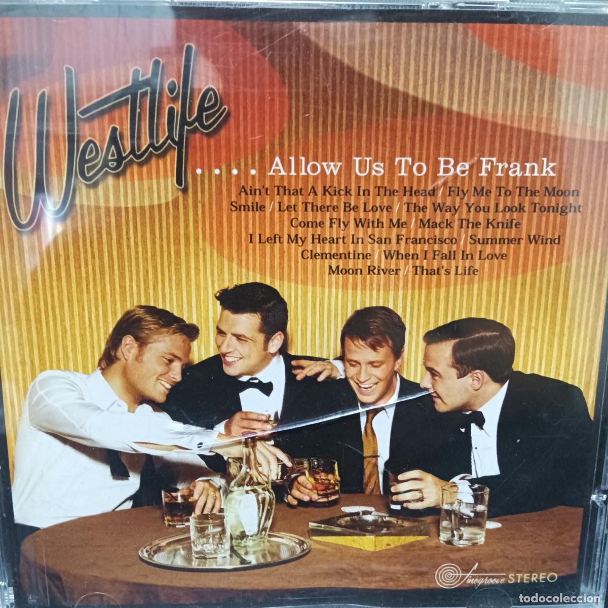 CDs de m&uacute;sica: WESTLIFE... Allow us to be Frank. CD - Foto 1