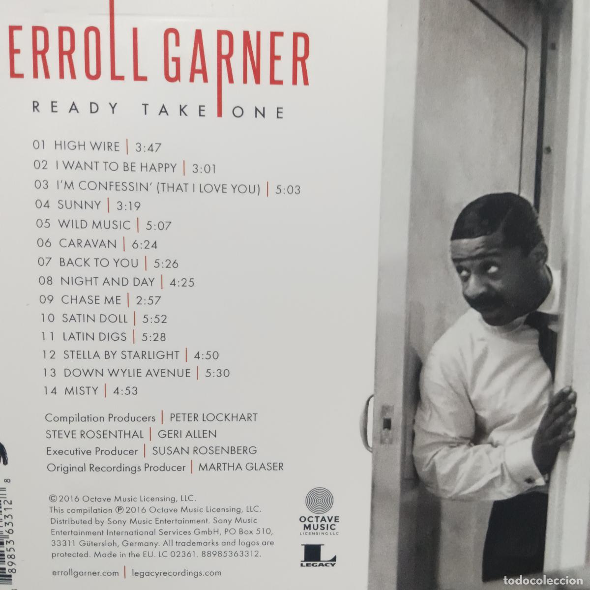 CDs de m&uacute;sica: ERROLL GARNER, Ready Take One. CD - Foto 2