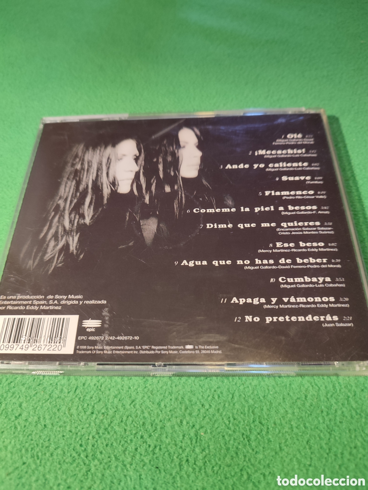 CDs de m&uacute;sica: Az&uacute;car Moreno - Ol&eacute; edici&oacute;n 1998 - Foto 3