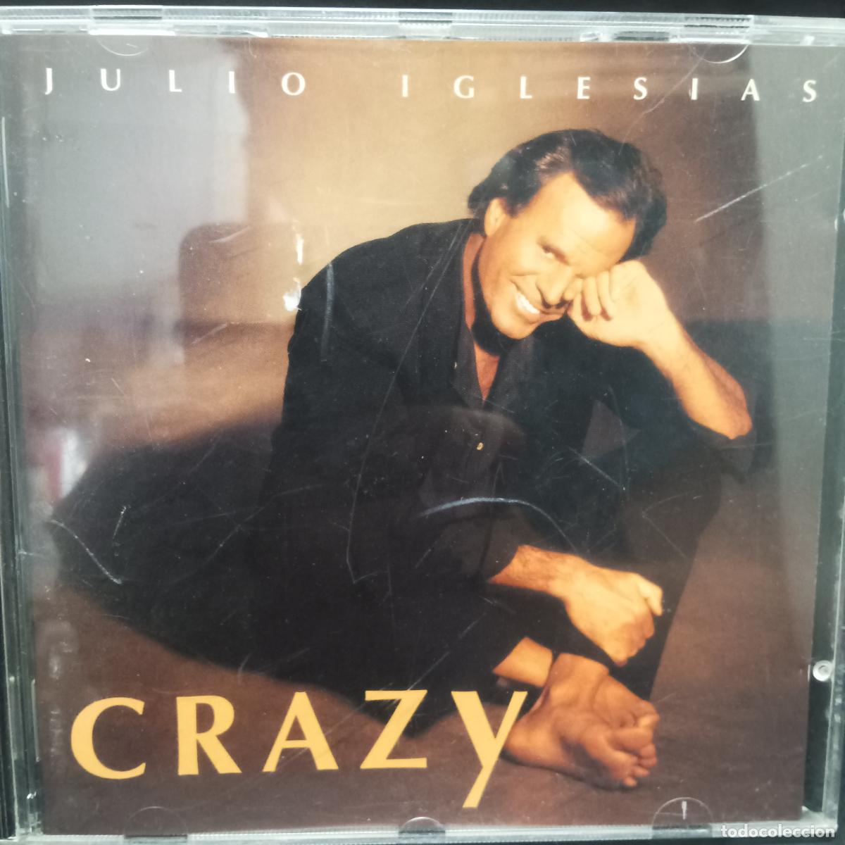 CDs de m&uacute;sica: JULIO IGLESIAS, CRAZY. CD - Foto 1