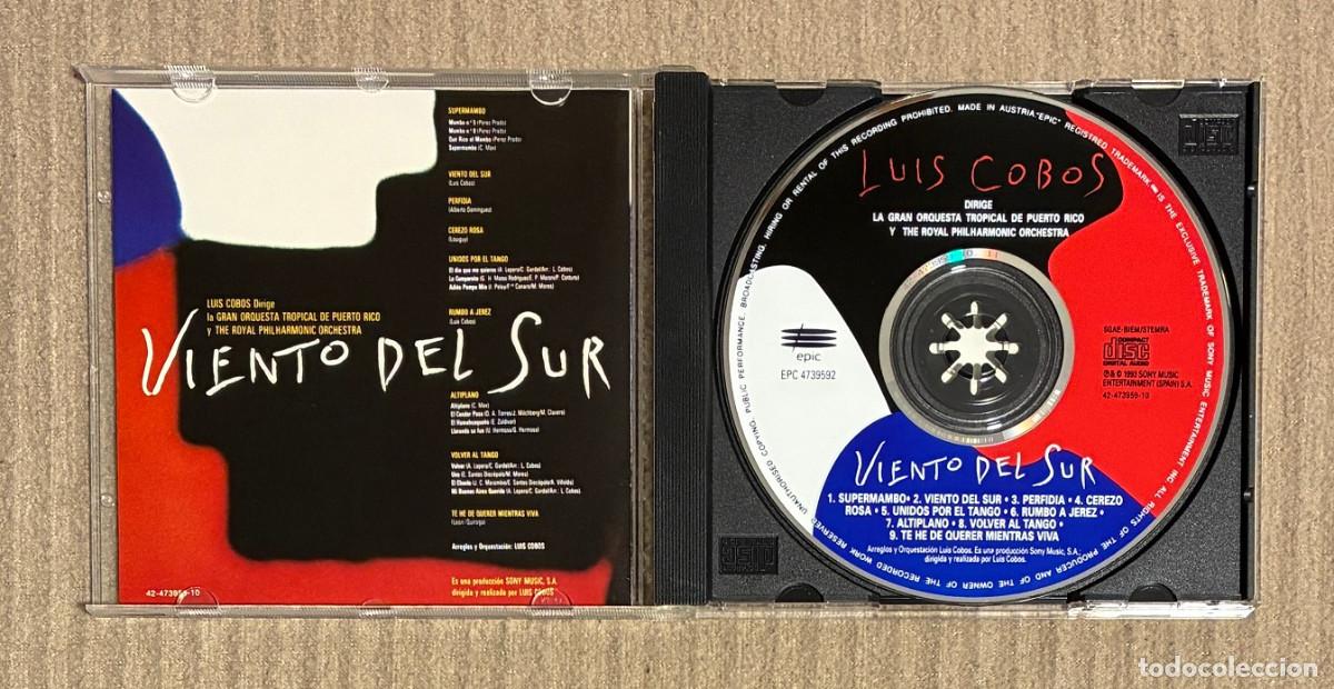 CDs de m&uacute;sica: Luis Cobos. Viento Del Sur (0892CD) - Foto 3